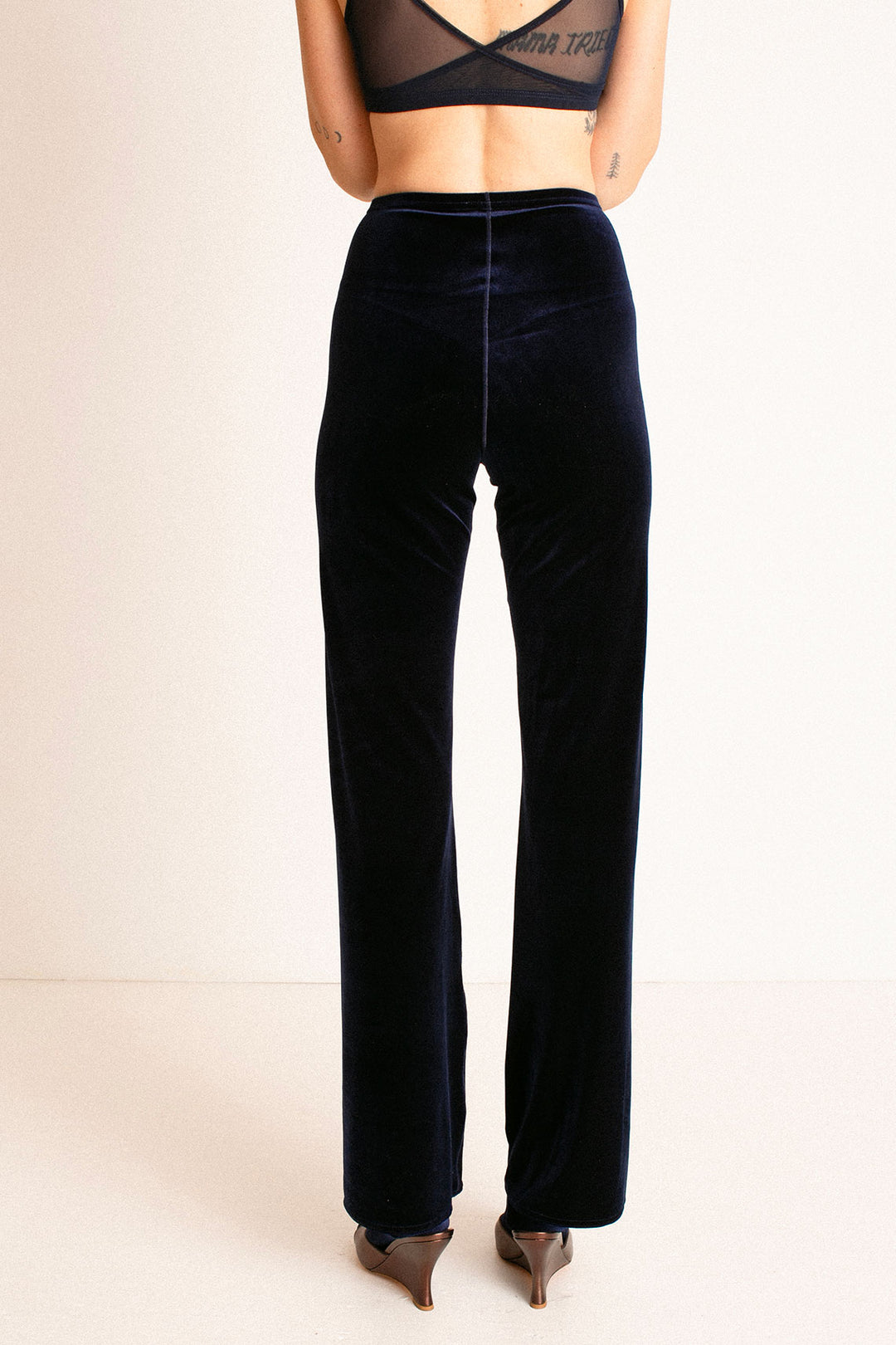 Simone Wild - Amber Velvet Wide Leg Pant – BONA DRAG