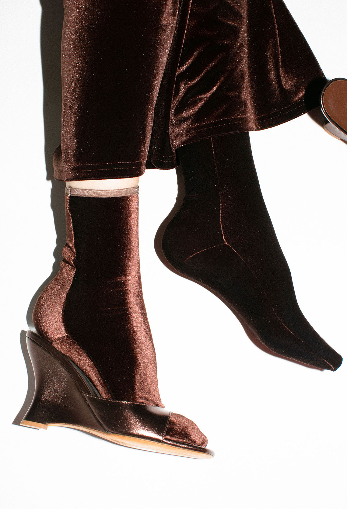 Nut Velvet Ankle Sock