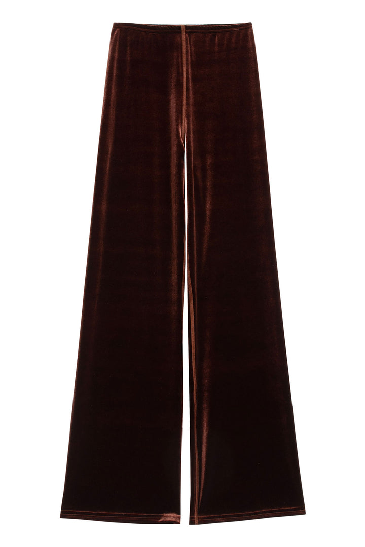 Simone Wild - Nut Velvet Wide Leg Pant – BONA DRAG