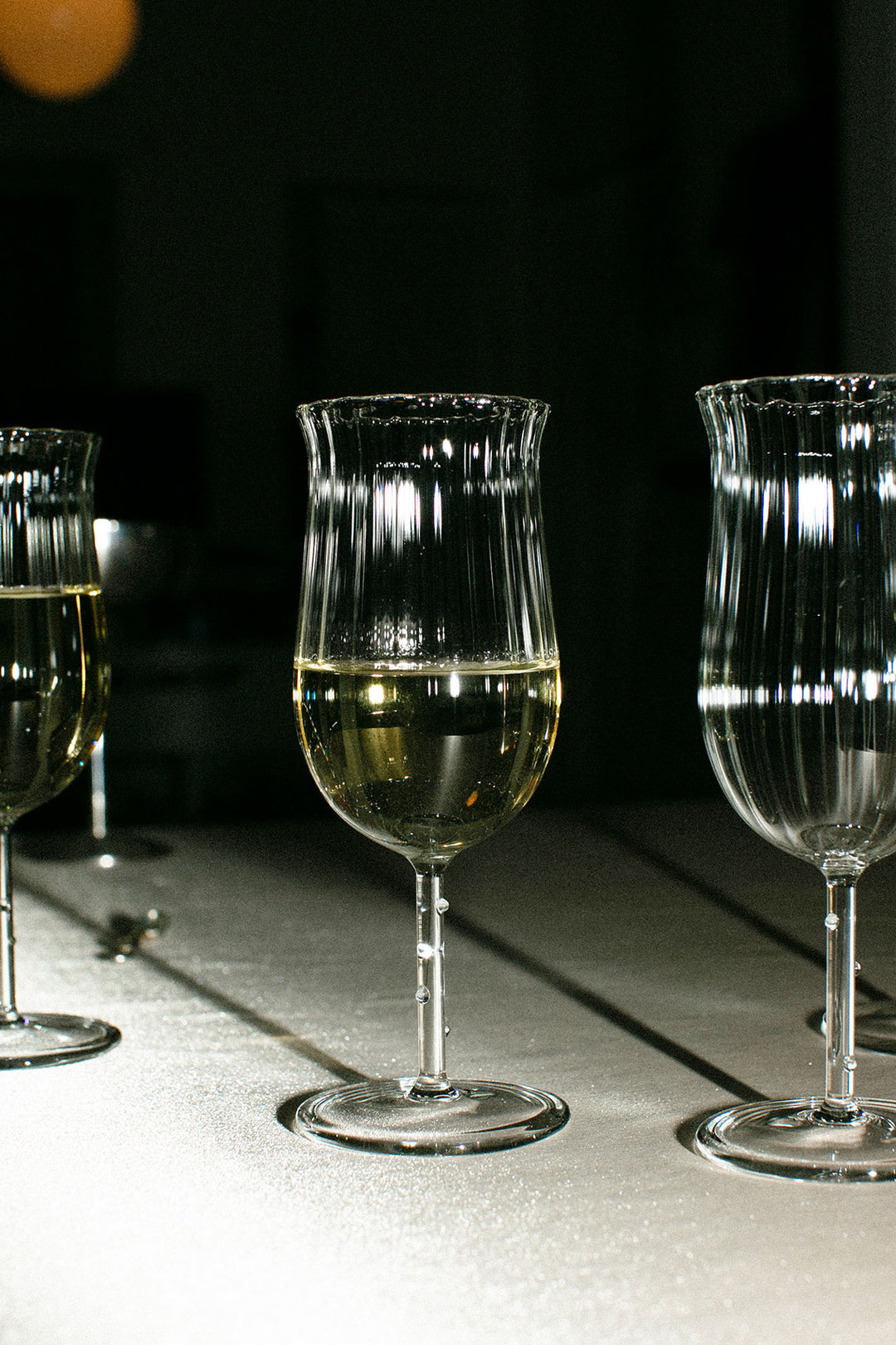 tulip shaped wine glass Sophie Lou Jacobsen