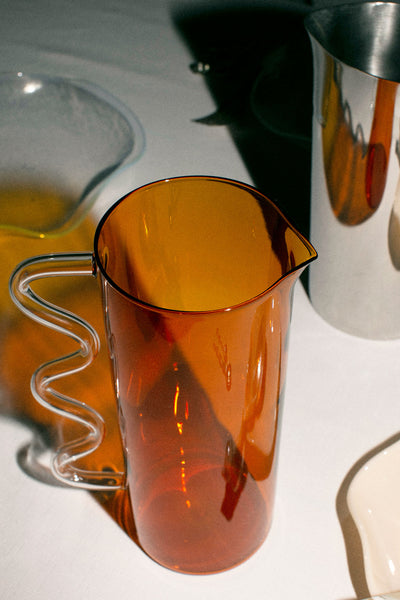 Amber Wave Pitcher