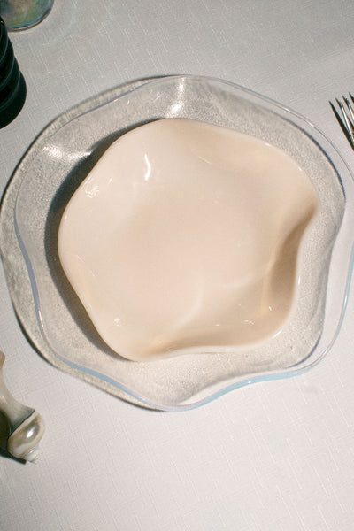 Small Almond Petal Plate
