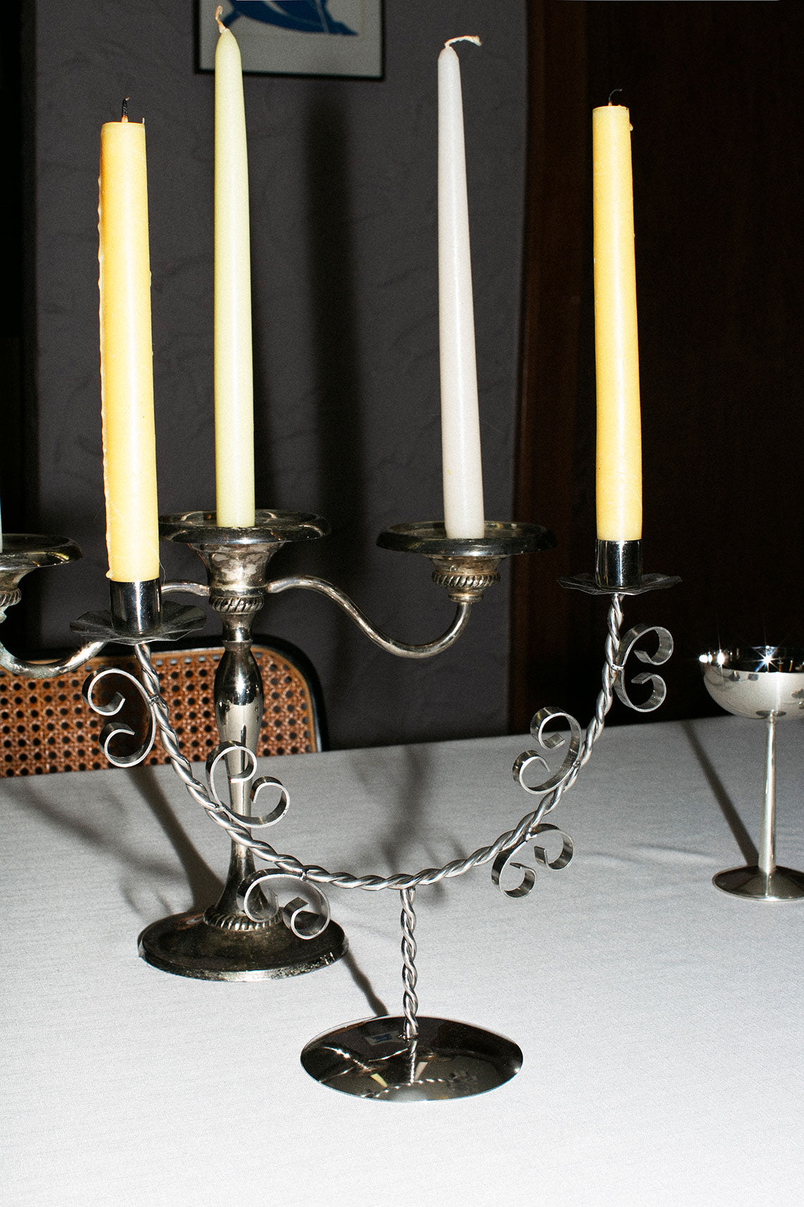 Stainless Steel Twist Candle Holder