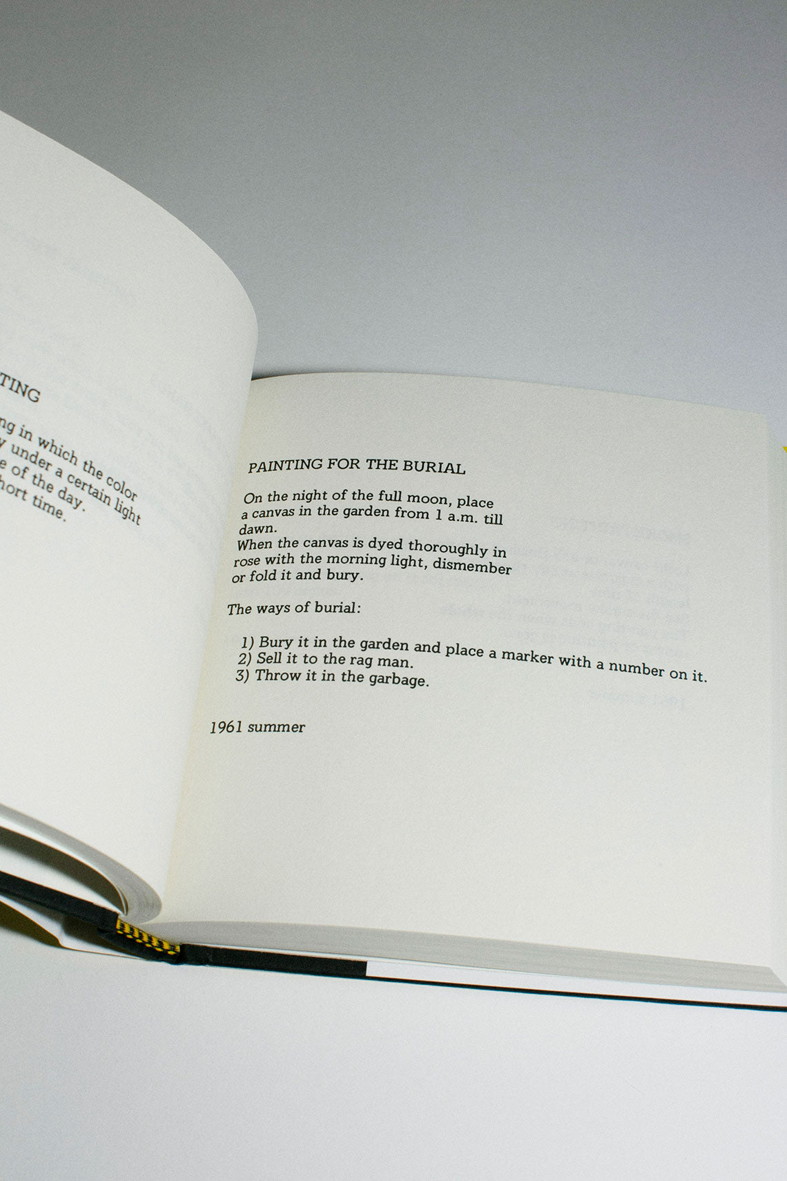 Grapefruit by Yoko Ono