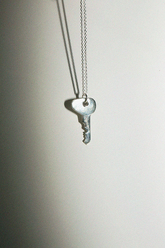 Silver VW Bug Key Necklace