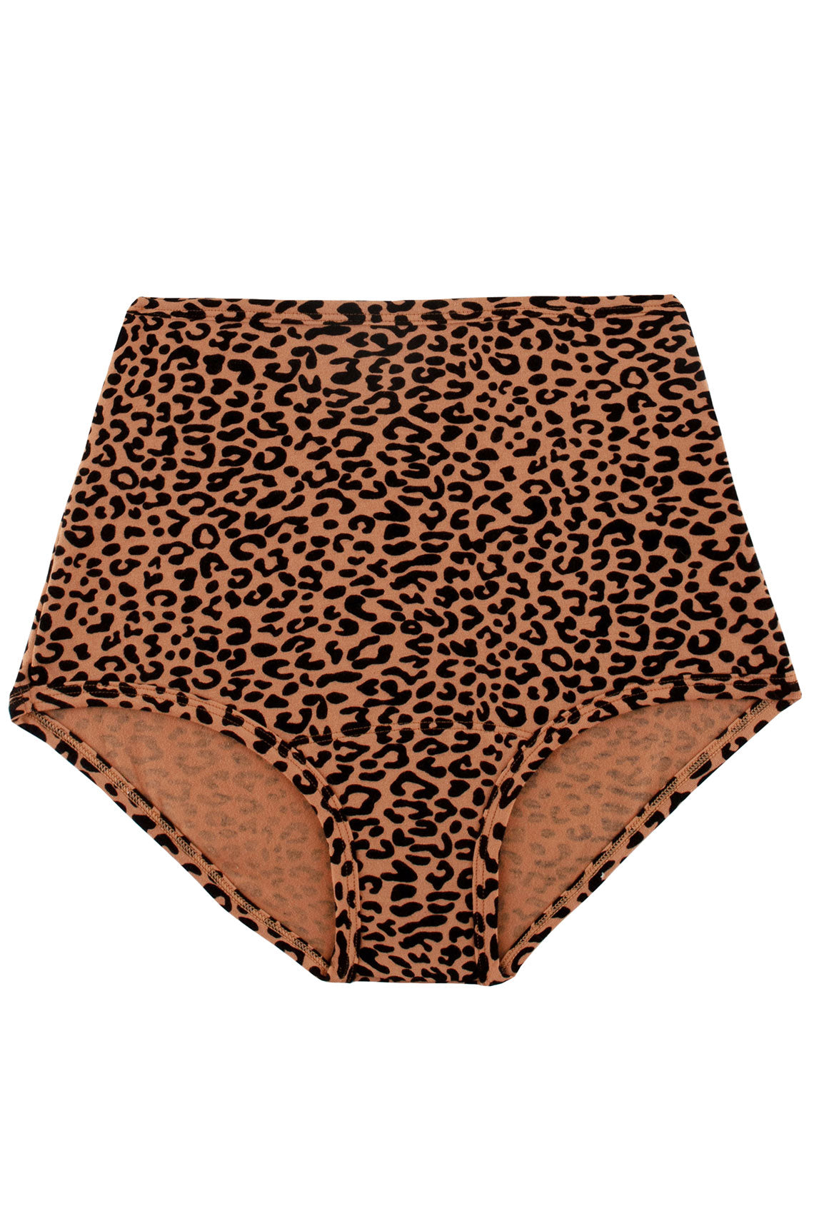 ARQ high rise underwear in leopard print