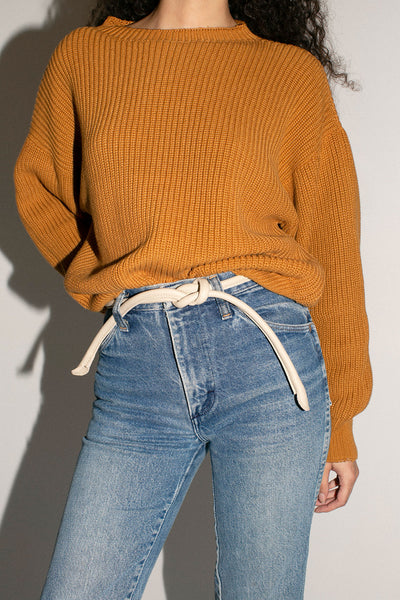 Burnt Yellow Mea Pullover