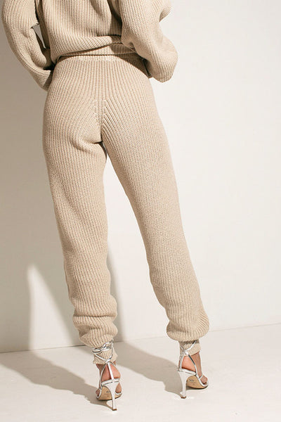 knit sweatpants, baserange clothing