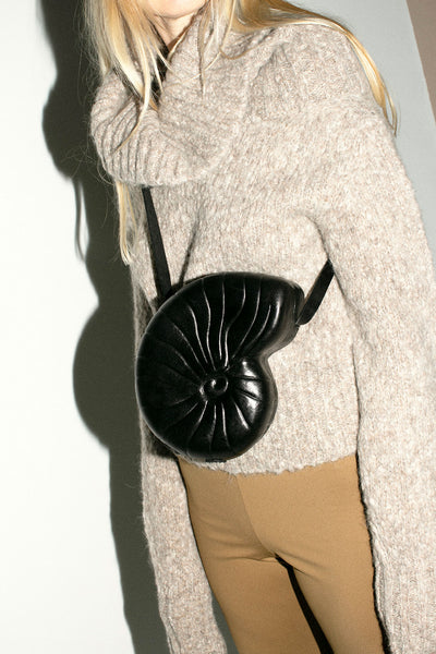 Black Nautilus Bag