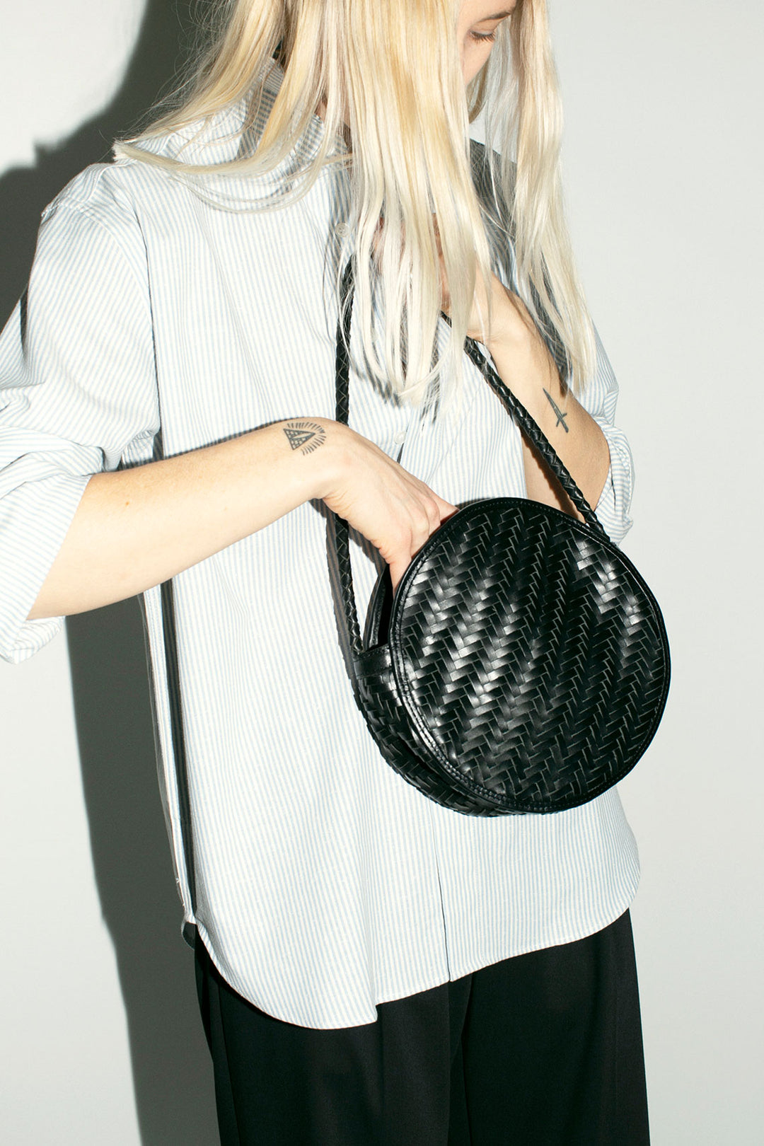 Bembien - Black Woven Audrey Bag – BONA DRAG