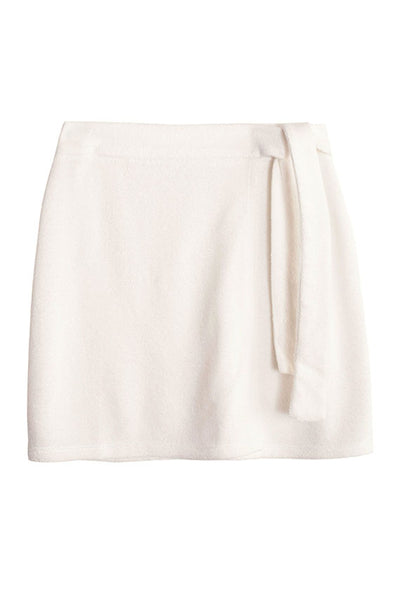 Buci NYC terry cloth mini skirt