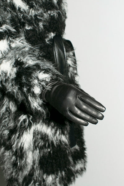 Black Cashmere Lined Gloves
