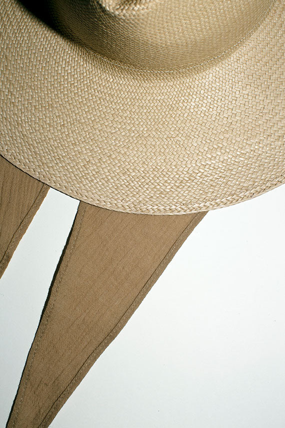 Dust Caro Hat with Neck Shade