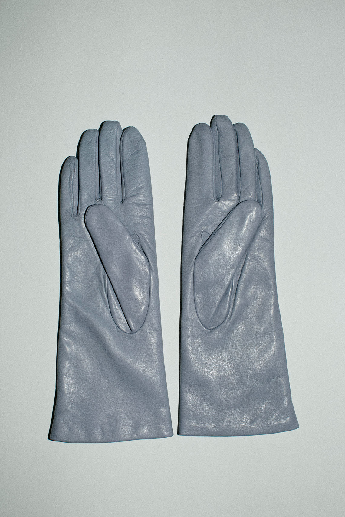 Glicine Blue Cashmere Lined Gloves