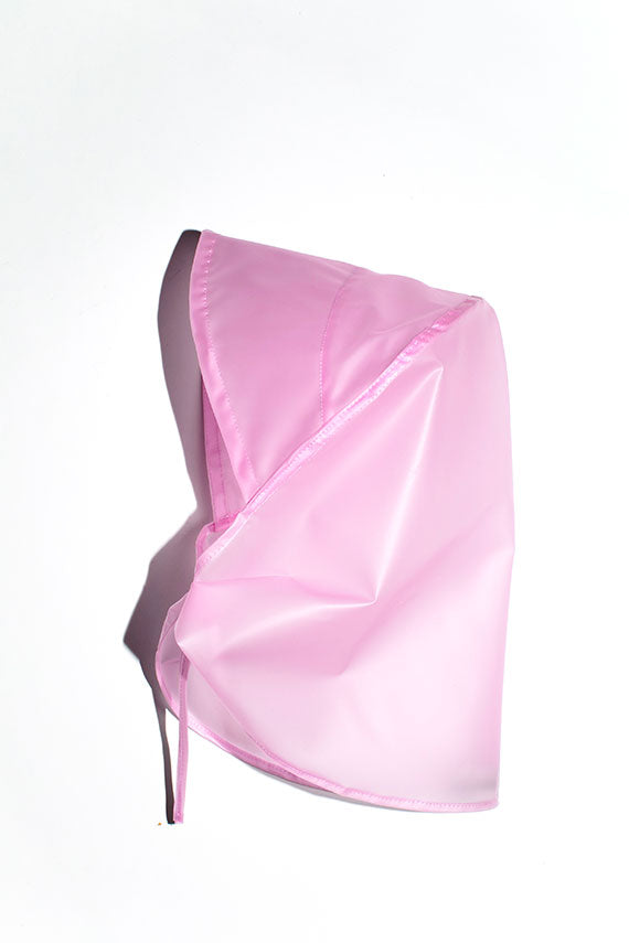 Sheer Pink Rain Bonnet