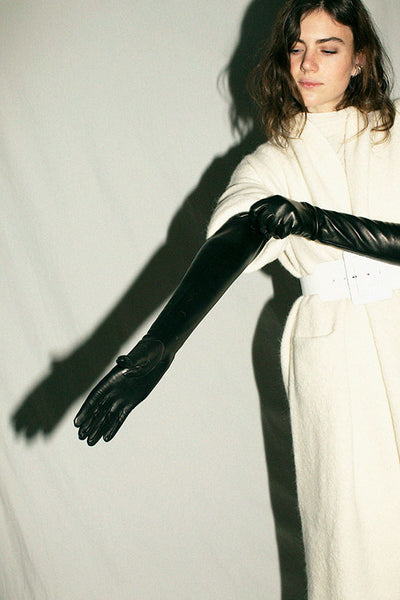 Black Moonlight Long Gloves
