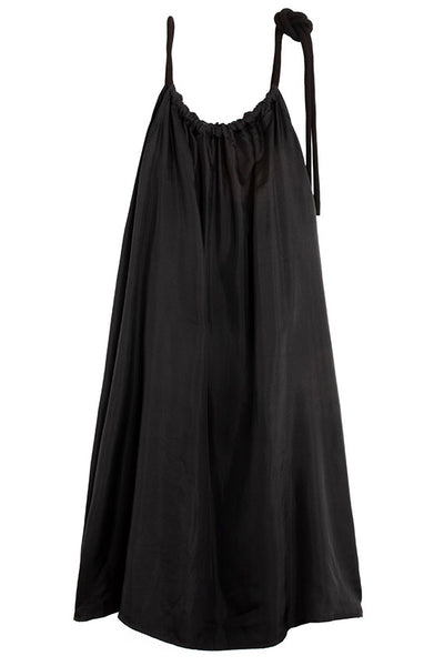 Black Silk Tana Dress