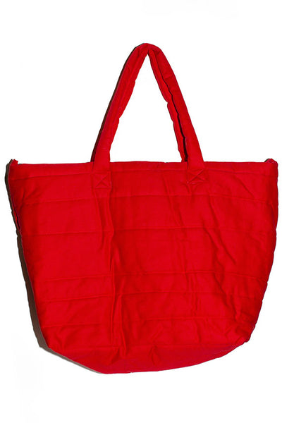 Red Puff Bag