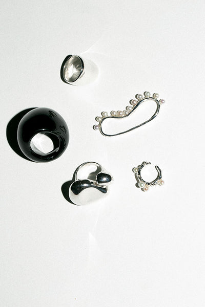 Silver Nug Ring