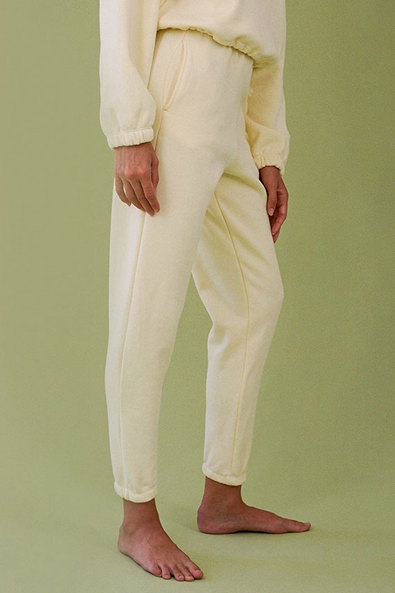 Banana Cream Beachwood Sweatpant