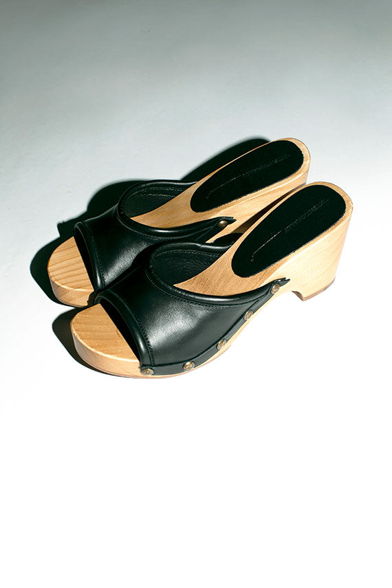 Black Beatrice Clog