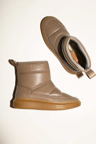 Taupe Moon Boot