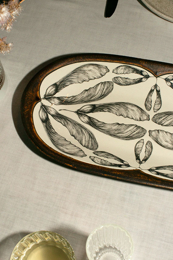 Maple Seed Serving Dish