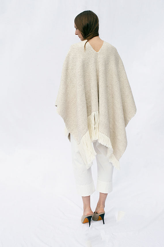 Air with White Handwoven Cape