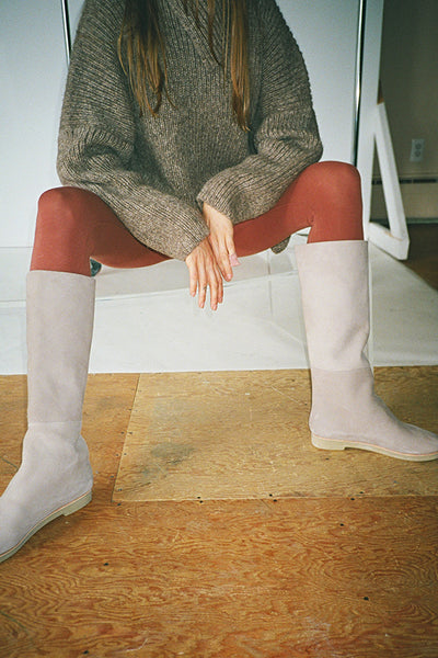 Gris Tall Boot