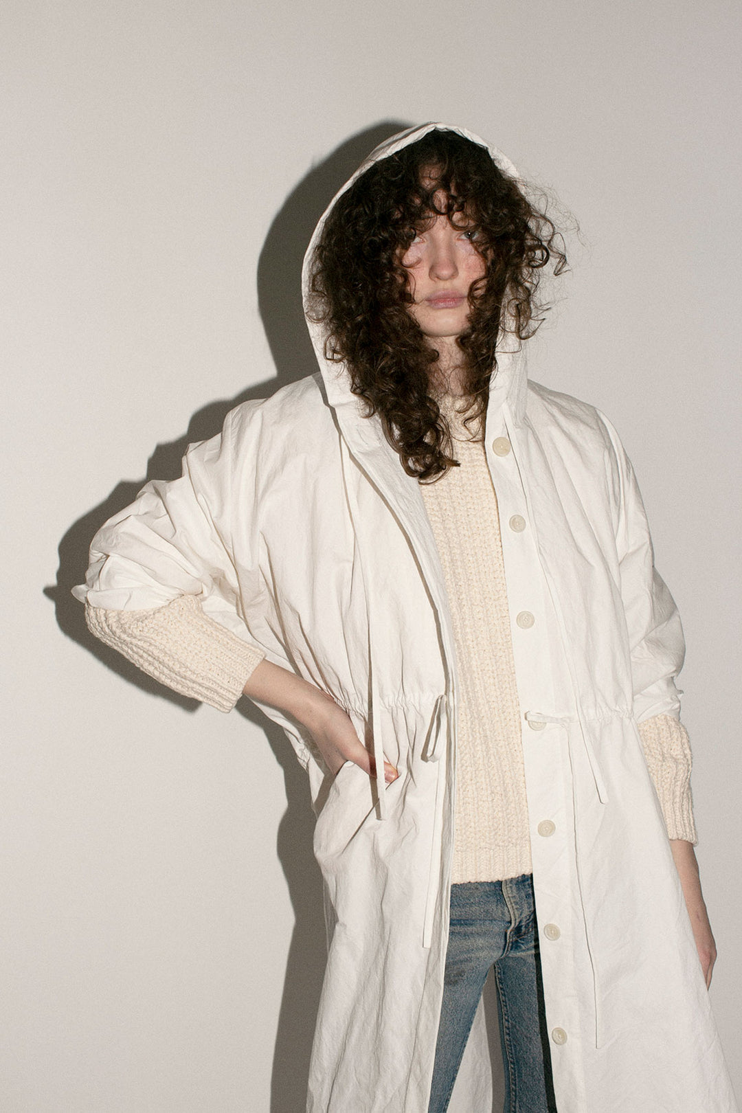 SALE 60% OFF - Lauren Manoogian - White Wind Duster – BONA DRAG