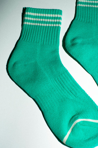 Emerald Girlfriend Sock