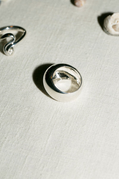 Sterling Silver Bubble Ring
