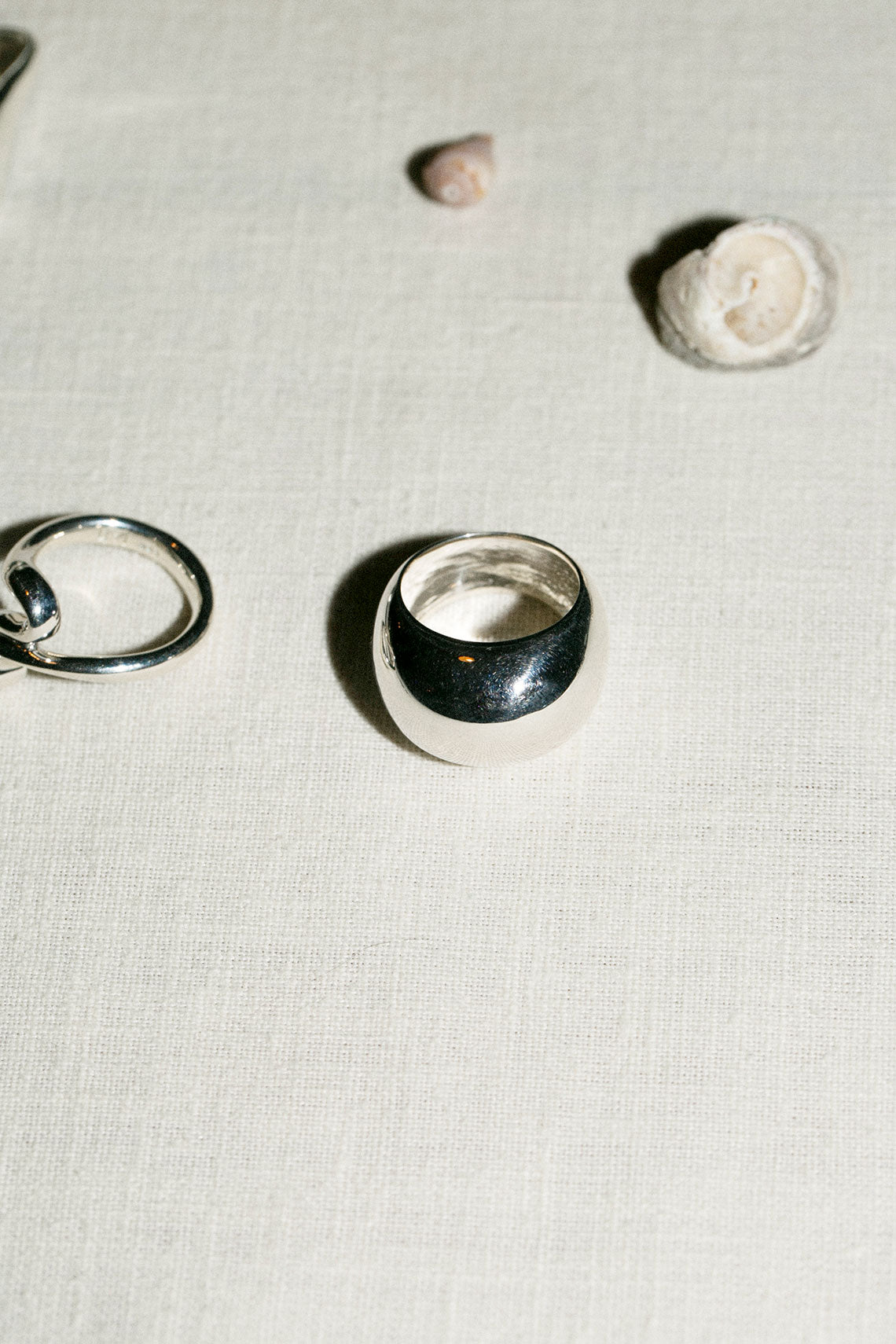 Sterling Silver Bubble Ring