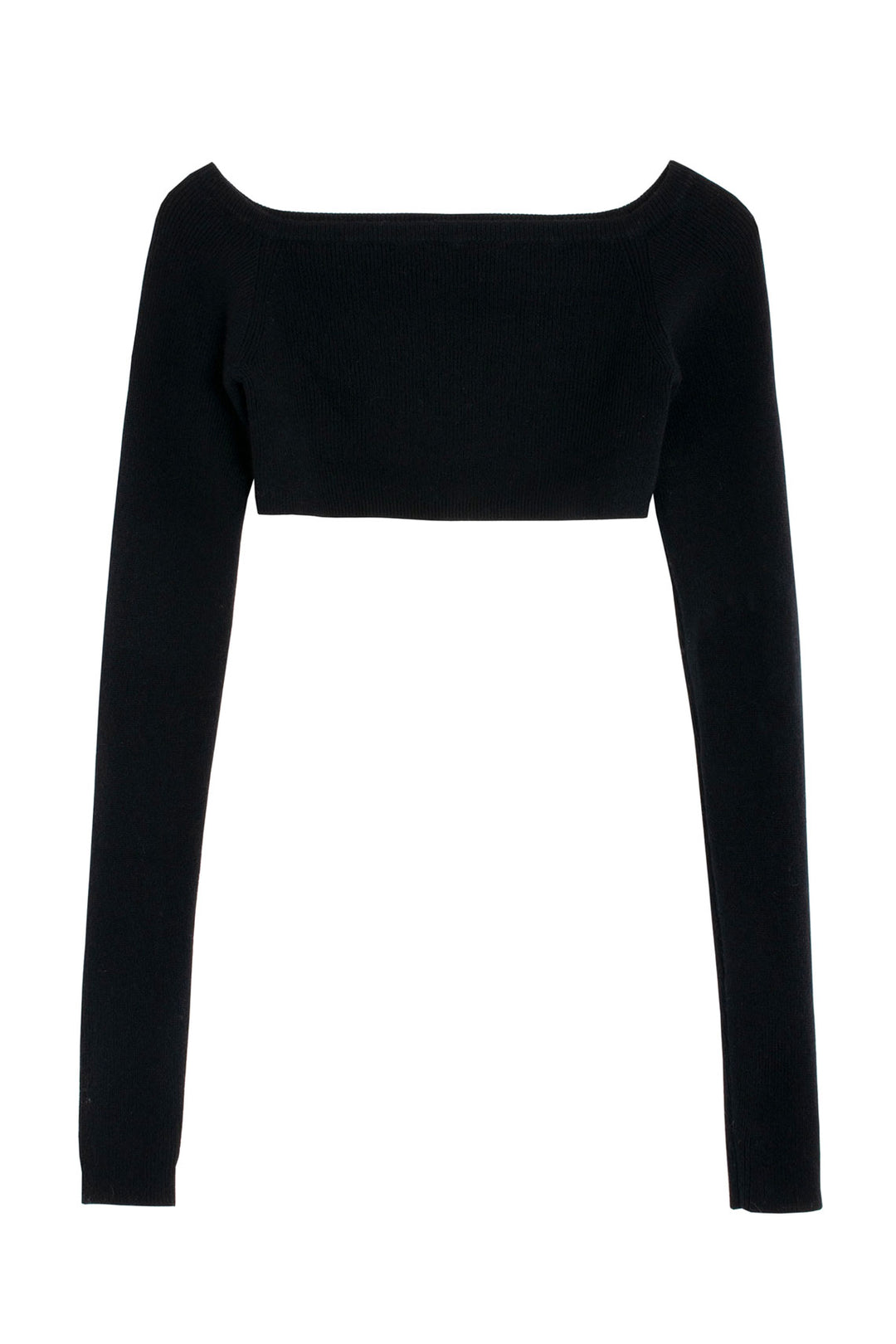 SALE 70% OFF Lisa Yang Black Cashmere Gina Crop Sweater – BONA