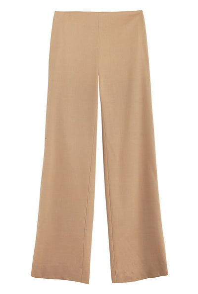 Camel echo trousers by Maryam Nassir Zadeh