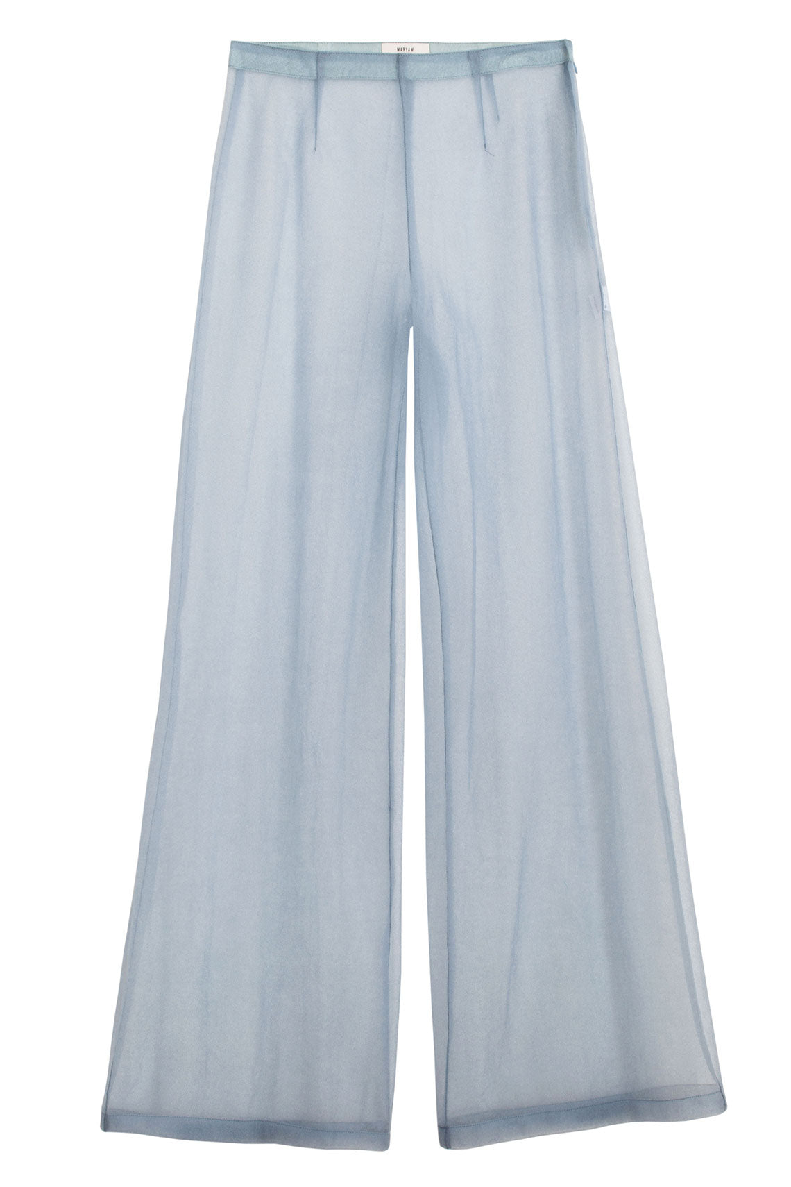 Maryam Nassir Zadeh - Dusty Blue Gauze Camille Pant – BONA DRAG