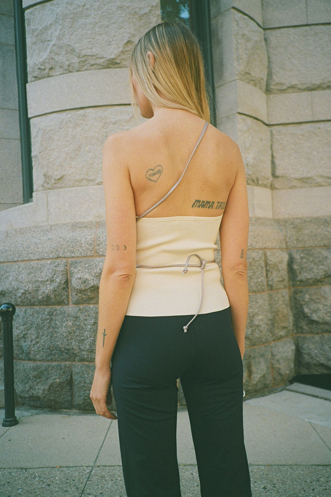 【EN NEUME】Bustier Design Blouse EN NEUME】Bustier Design Blouse