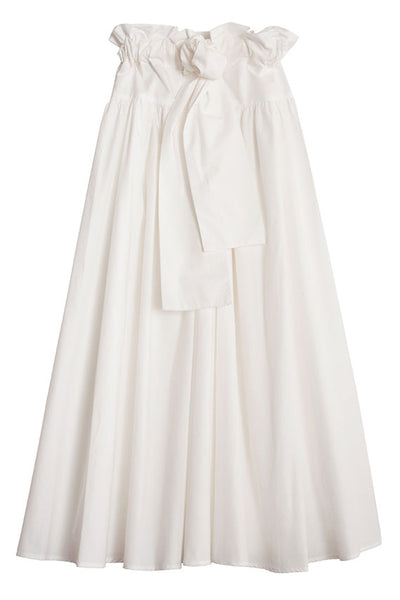 Paperbag top white Carlita skirt by MNZ