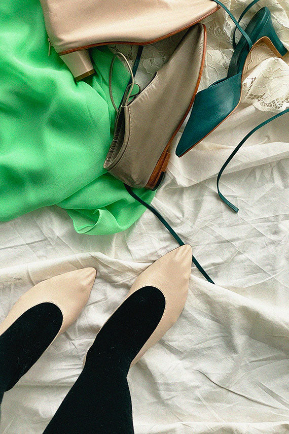 お値下げ/martiniano party flat sage size37 SALE 30% OFF - Martiniano - Sage Party – BONA DRAG