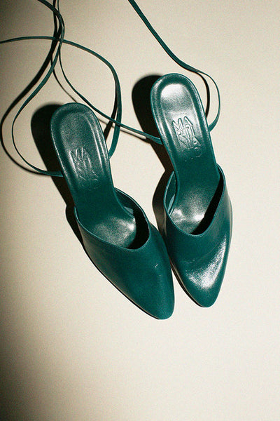 Emerald Party Sandal