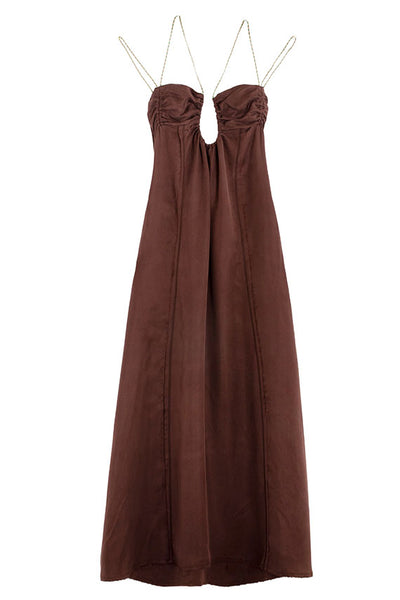 Dark Brown Elia Dress