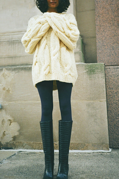 Ivory Onion Sweater