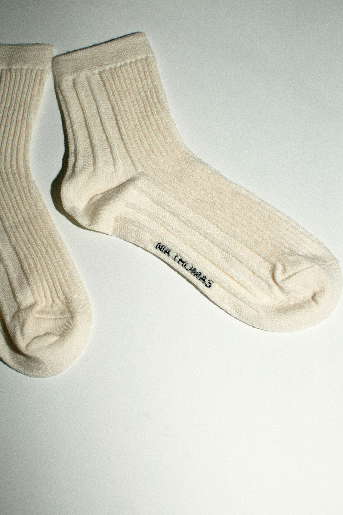Crema Rib Merino Wool Sock