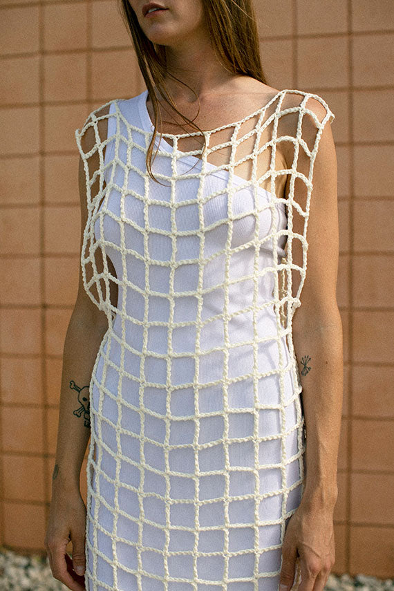 Crochet Net Dress