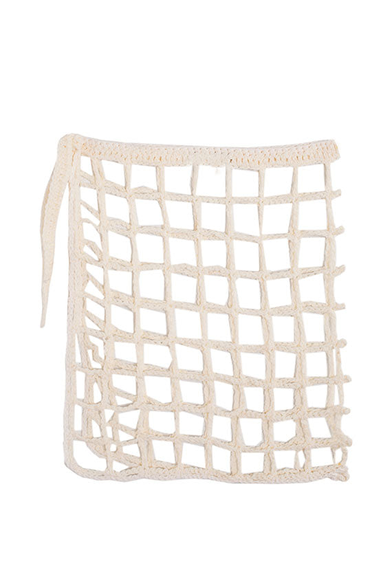 Crochet Net Mini Skirt