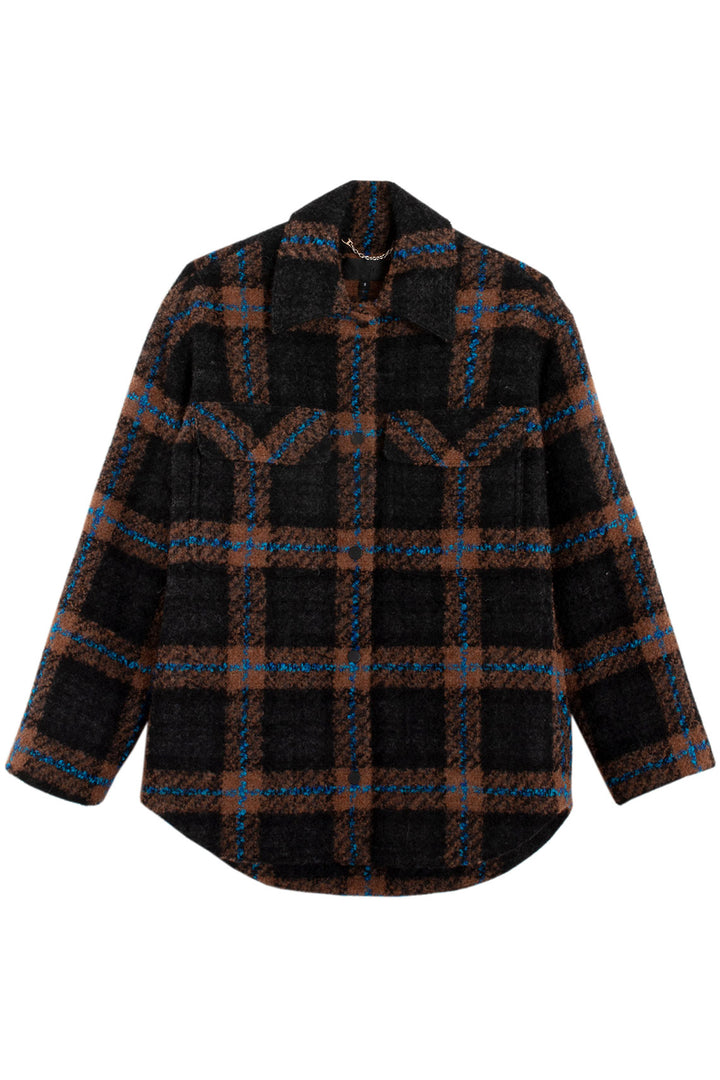 SALE 40% OFF - No.6 - Blue Plaid Wilson Jacket – BONA DRAG