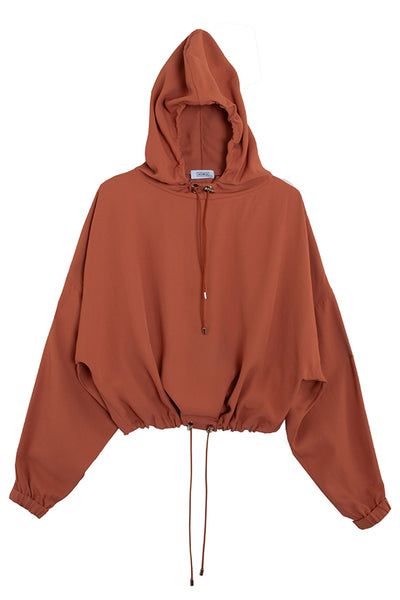Paprika Hooded Pullover