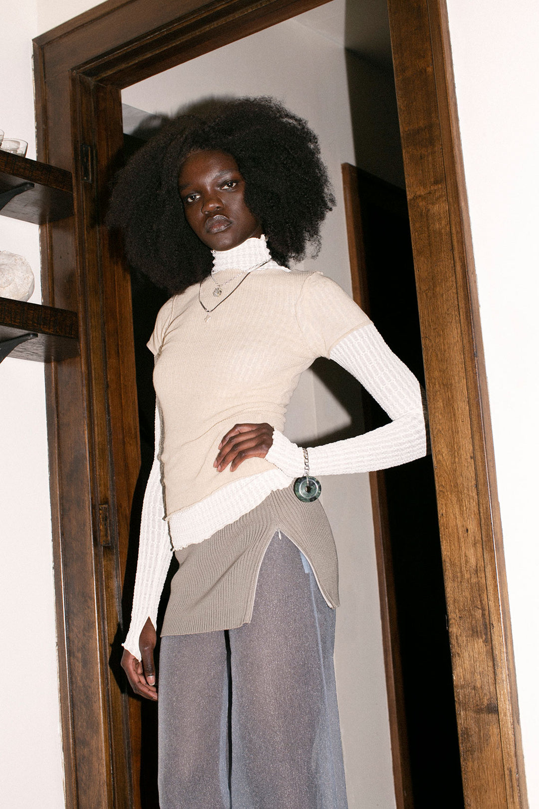 SALE 20% OFF - Paloma Wool - Dark Grey Ninja Skirt – BONA DRAG