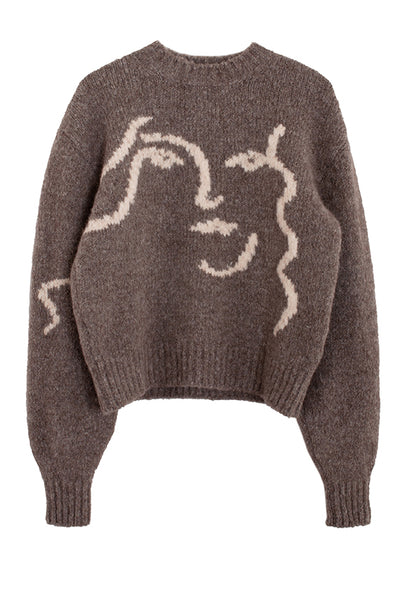 Paloma Wool grey anita sweater