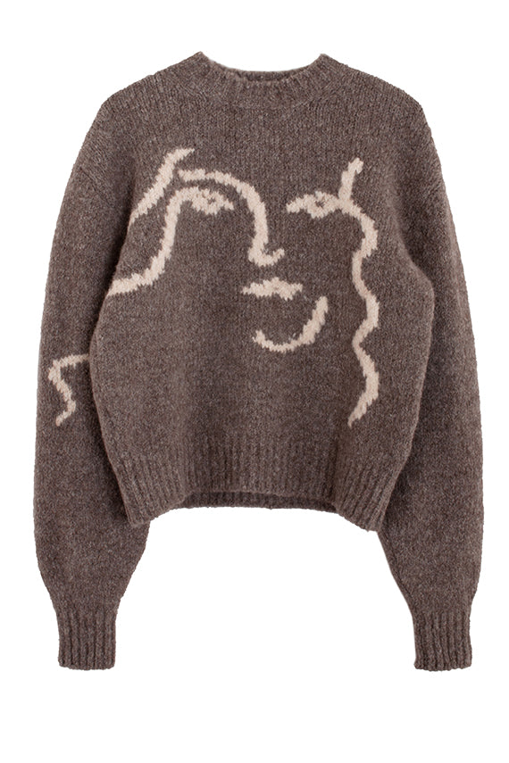 SALE 50% OFF - Paloma Wool - Mid Grey Anita Sweater – BONA DRAG